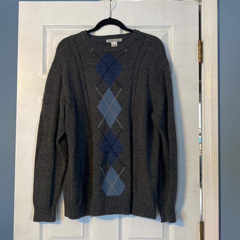 Geoffrey Beene mens sweater; size xl